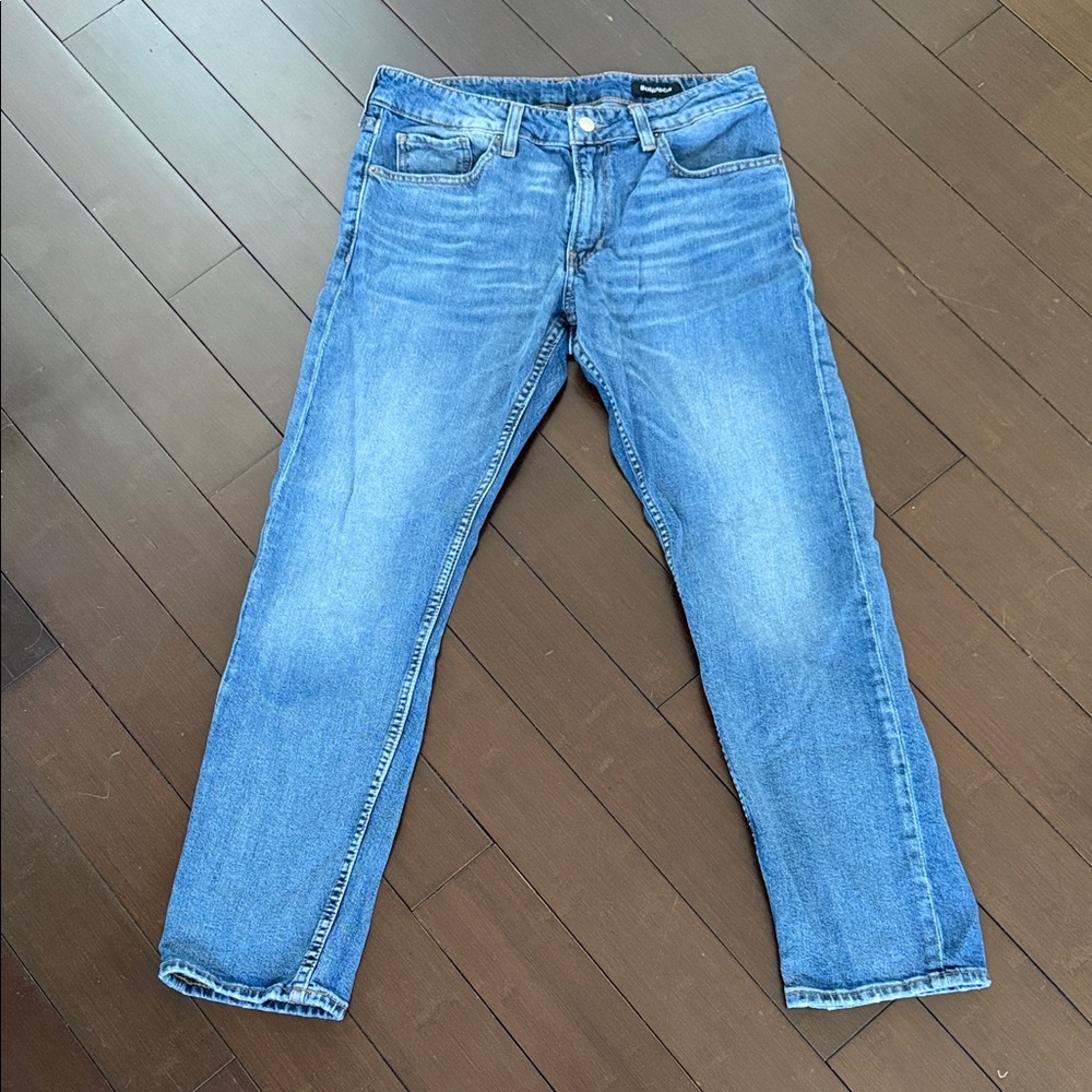 Bonobos Blue Straight Jeans